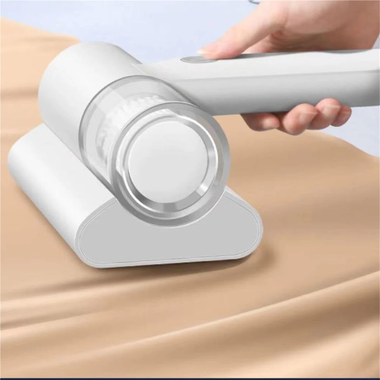 Genérico Aspiradora de colchón, aspiradora de Mano para Cama, máquina de Limpieza de Polvo para colchones, Almohadas, sofás, Ropa de Cama, alfombras, sofás.