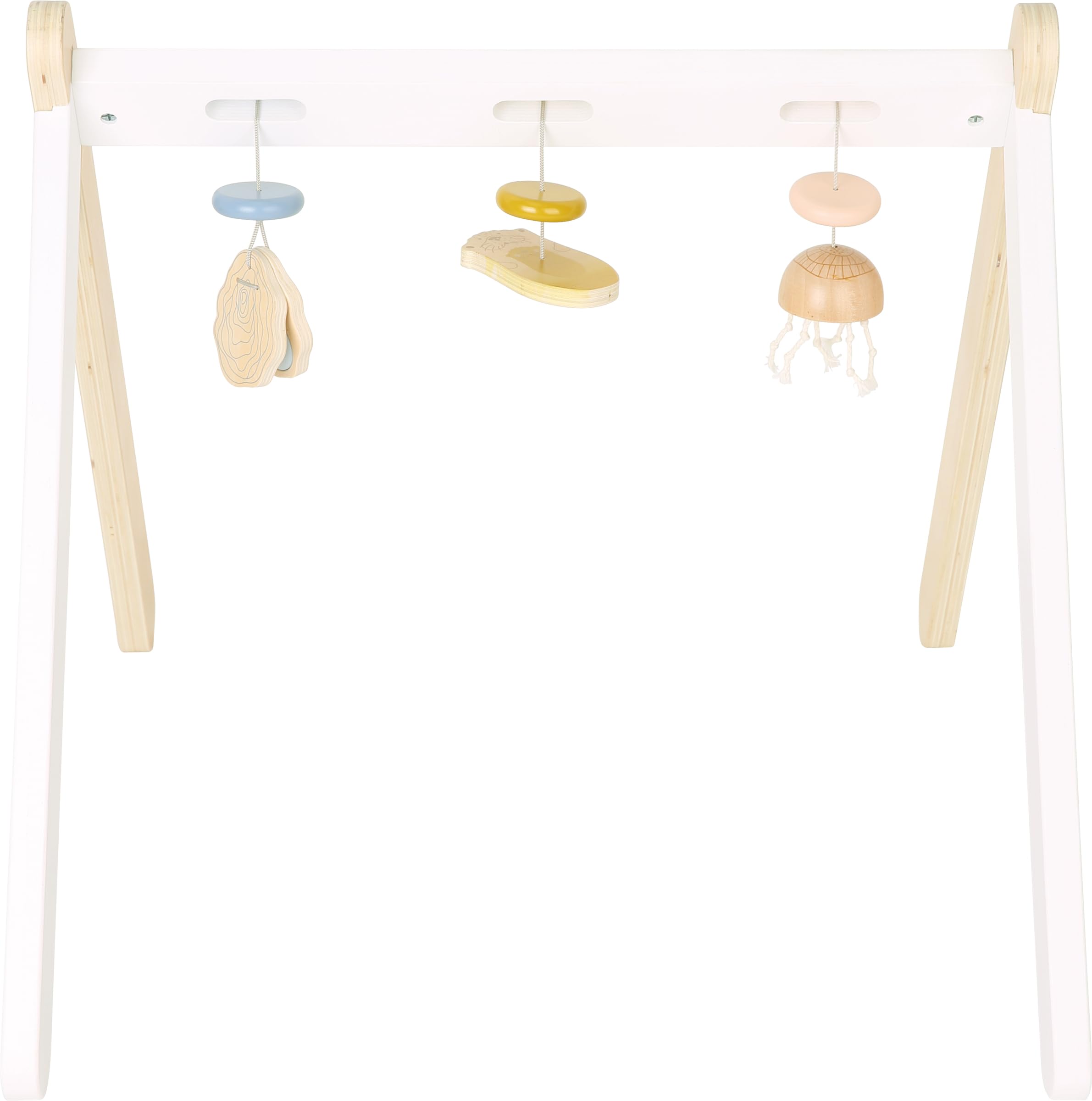 Small Foot Arche de Jeu pour bébé « Seaside » en Bois, Jouet pour la motricité, 12334