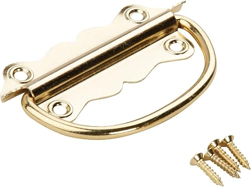 NATIONAL/SPECTRUM BRANDS HHI N213-421 - Mango de latón para el pecho, paquete de 2