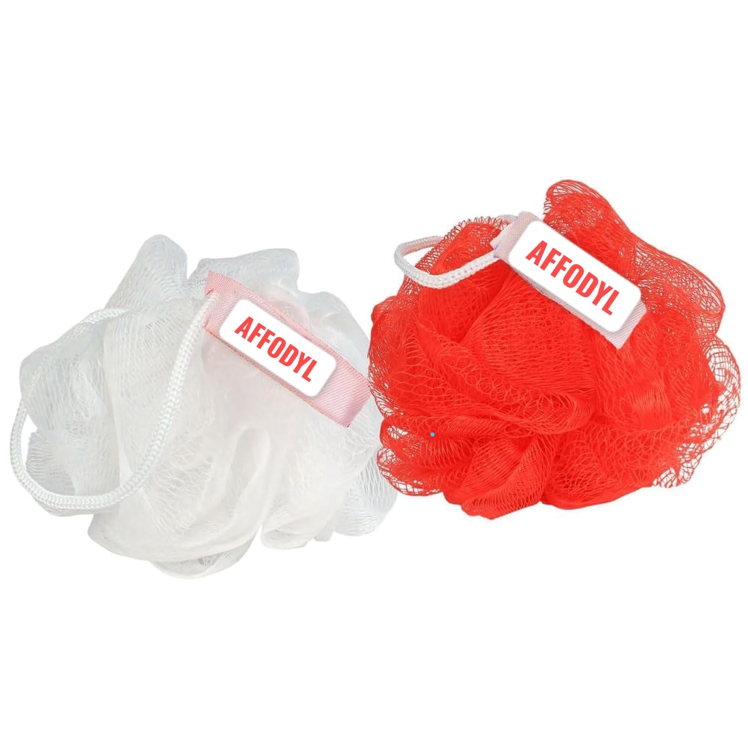AFFODYL - Mini Bath Loofah for Shower | Shower Loofah/Sponge Body Scrubber for Men & Women | Exfoliating Sponge for Deep Cleansing, Dead Skin Removal, Rich Foam & Smooth Skin | (Pack of 2)-picture-13