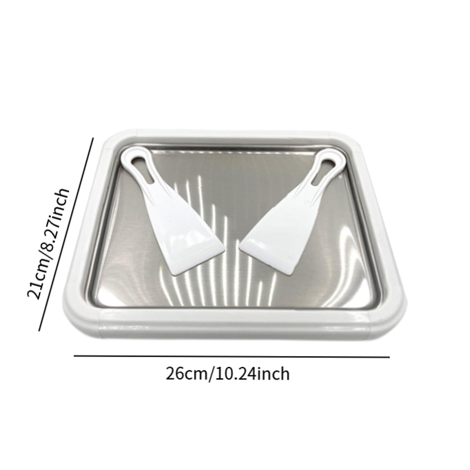 Máquina de Helados Doméstica para Postres Dulces Y Actividades Divertidas, Blanco, Individual