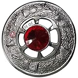 Tamaño de broche de aproximadamente 2 "(5 cm) de diámetro. Este broche sería el acabado perfecto para cualquier Fly Plaid, Ladies Shawl y Tartan Sashes Kash Outfit o incluso Ladies Shawl.Brooch