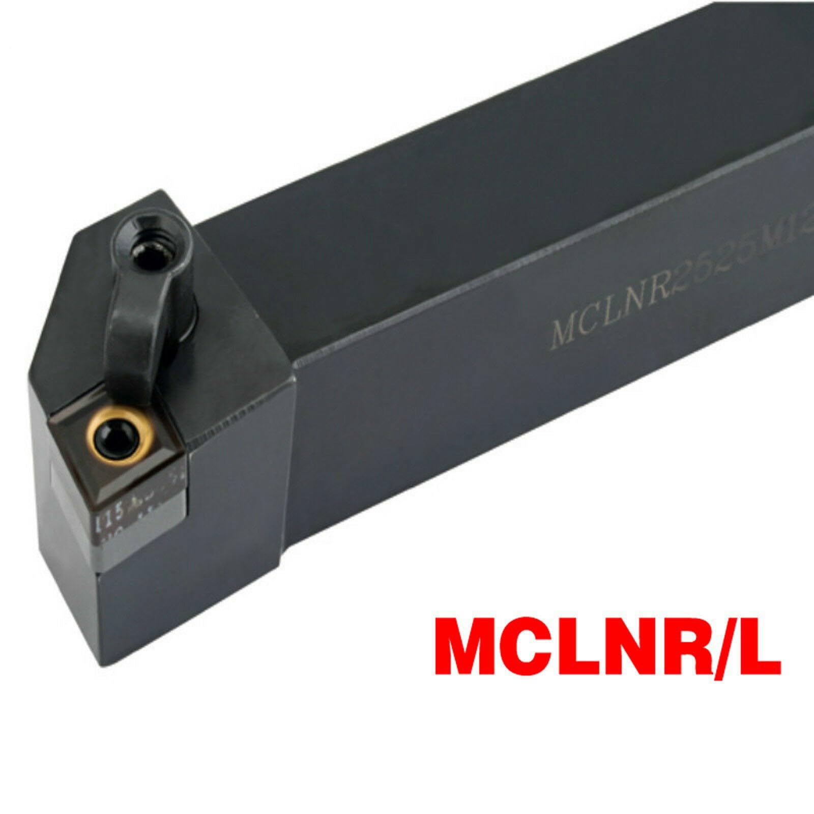 Soporte externo para herramientas de torneado MCLNR2020K12 20 x 20 x 125 mm para CNMG1204