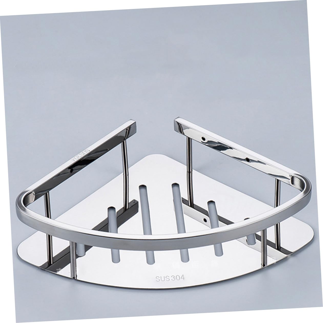 Acero Inoxidable Estante Esquinero Montaje en Pared, para Baño