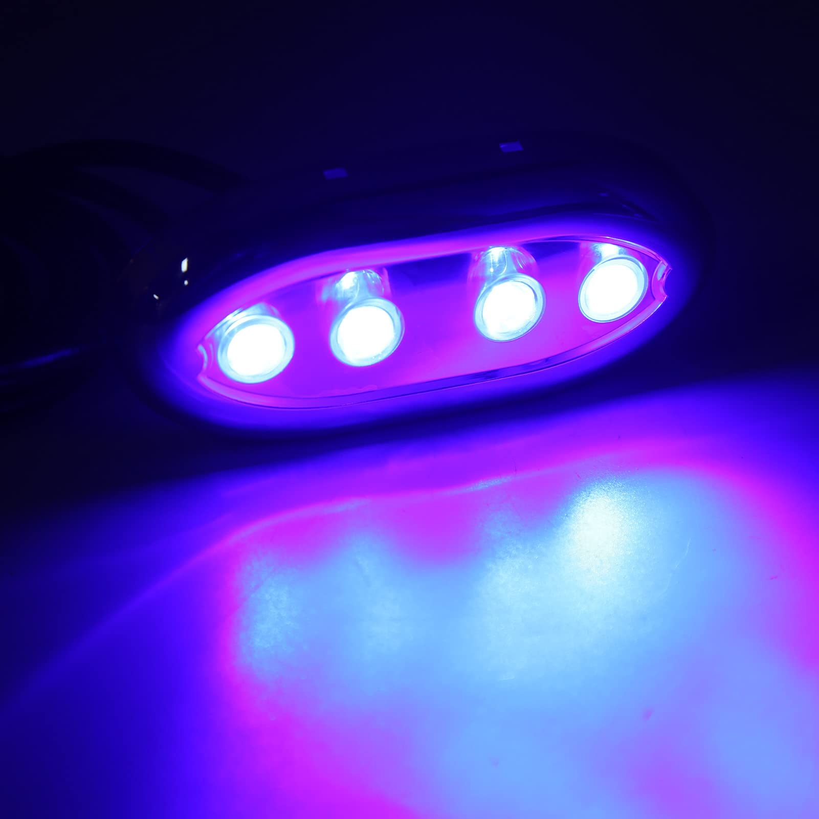 Lumière LED Sous-Marine Étanche IP68, Acier Inoxydable 316 pour