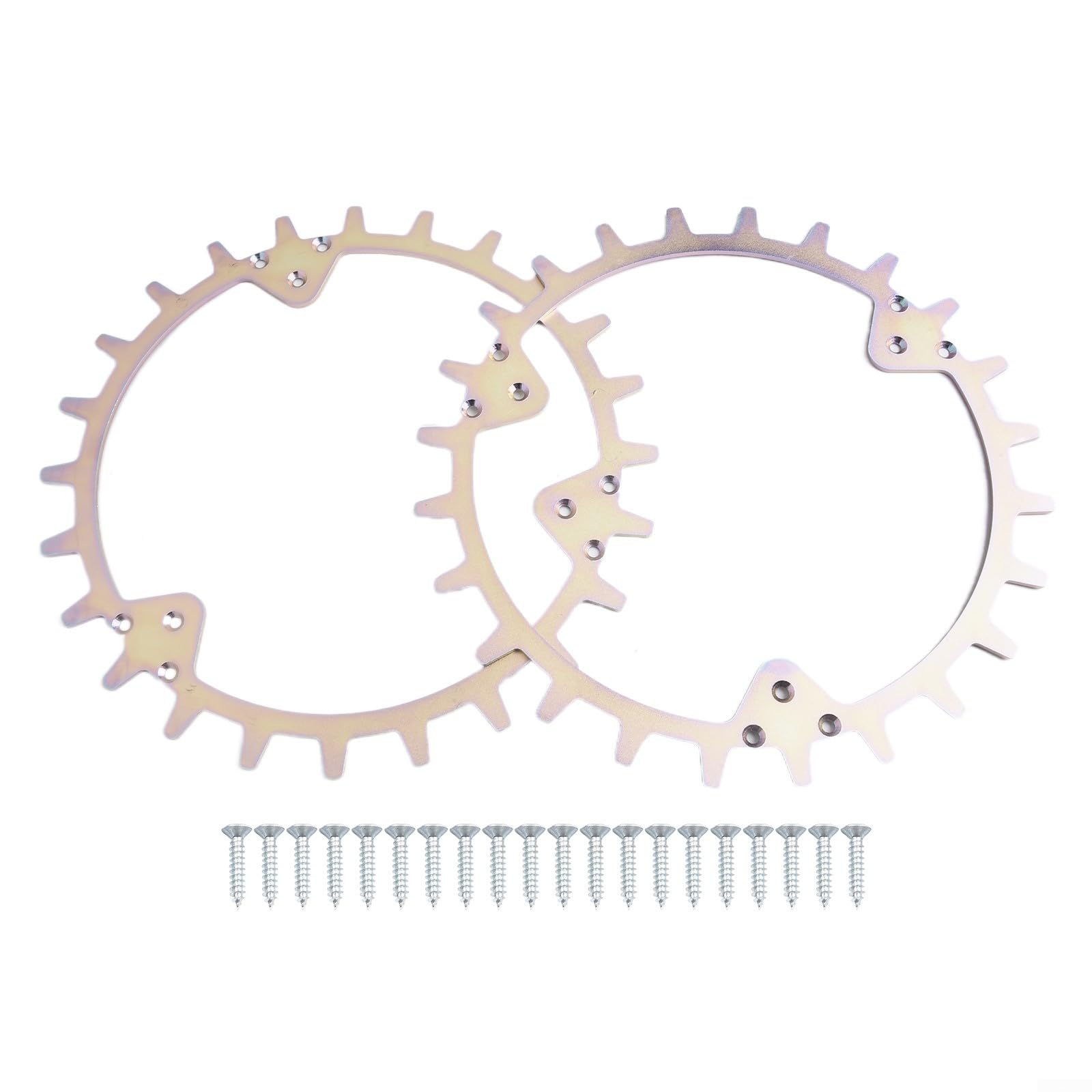 Polea de rueda de tracción de acero inoxidable para cortacésped robot cortacésped 420/320/430X/440/450X - 255 mm de diámetro, a prueba de óxido, incluye