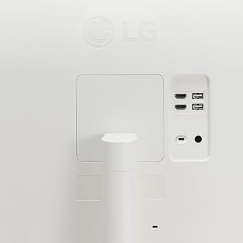 LG 34SR63QA-W 34 inch Smart Curved Monitor with Streaming TV, QHD 1440p, UltraWide Screen, USB Type-C 65W PD, 1800R, webOS, HDR10, 100Hz, Built-in Speaker, AirPlay2, Screen Share, Bluetooth, White