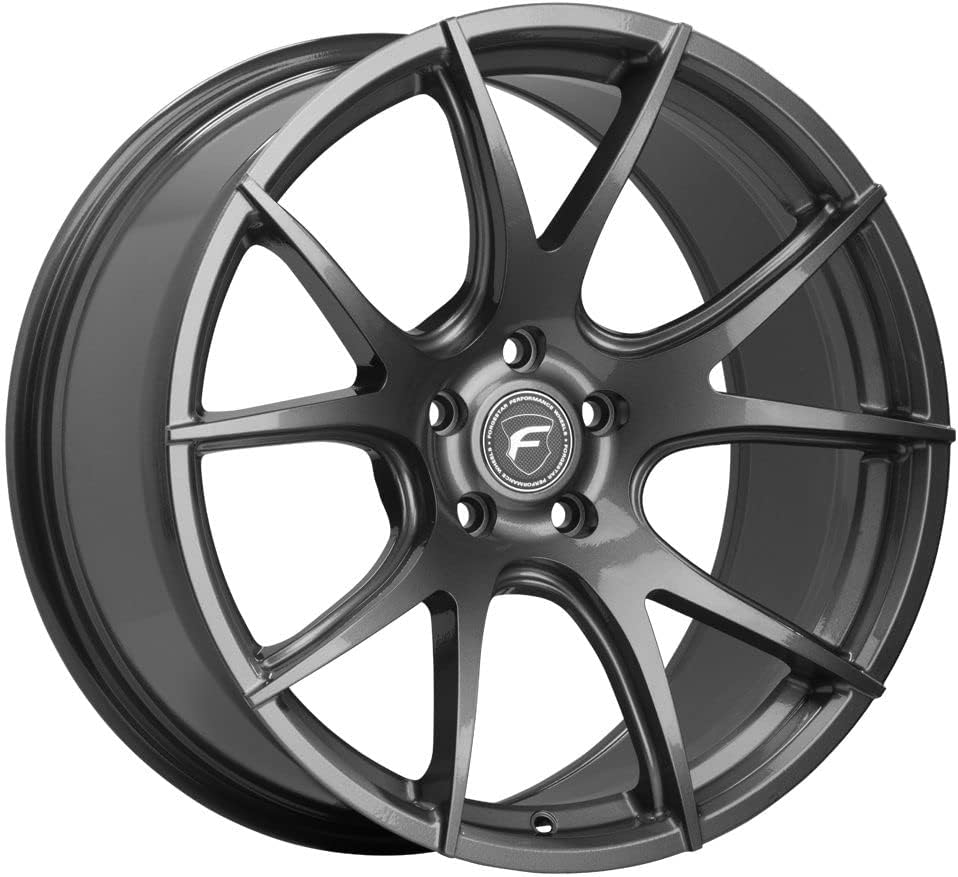 Forgestar CF5V Custom Wheel - 20x9, 38 Offset, 5x120.65 Bolt Pattern, 72.56mm Hub - Satin Black Rim