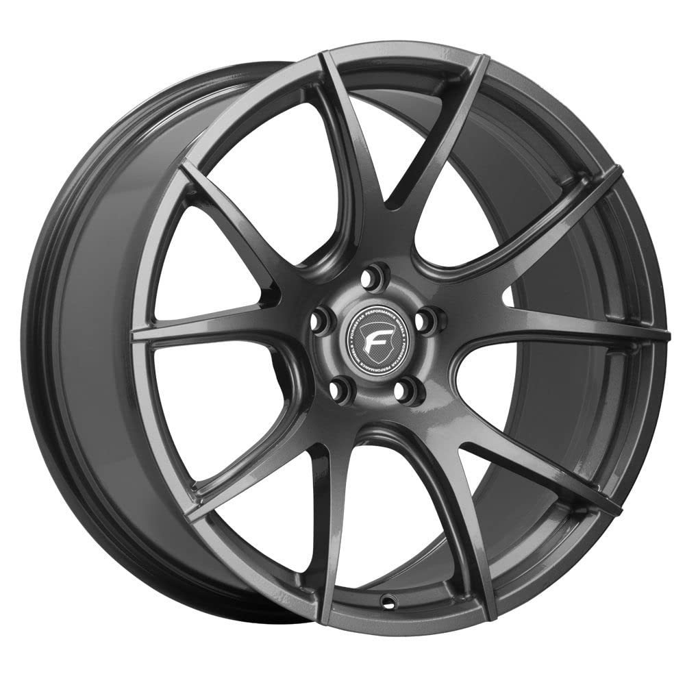 Forgestar CF5V Custom Wheel - 20x9, 38 Offset, 5x120.65 Bolt Pattern, 72.56mm Hub - Satin Black Rim