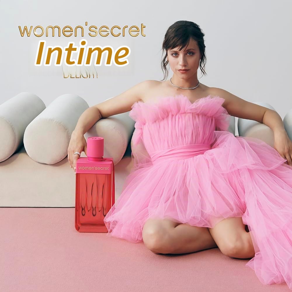 Women'secret Intimate Delight Parfum Femme 100ml | Eau de Parfum, Fragrance Floral et Ambre, Cadeau Femme