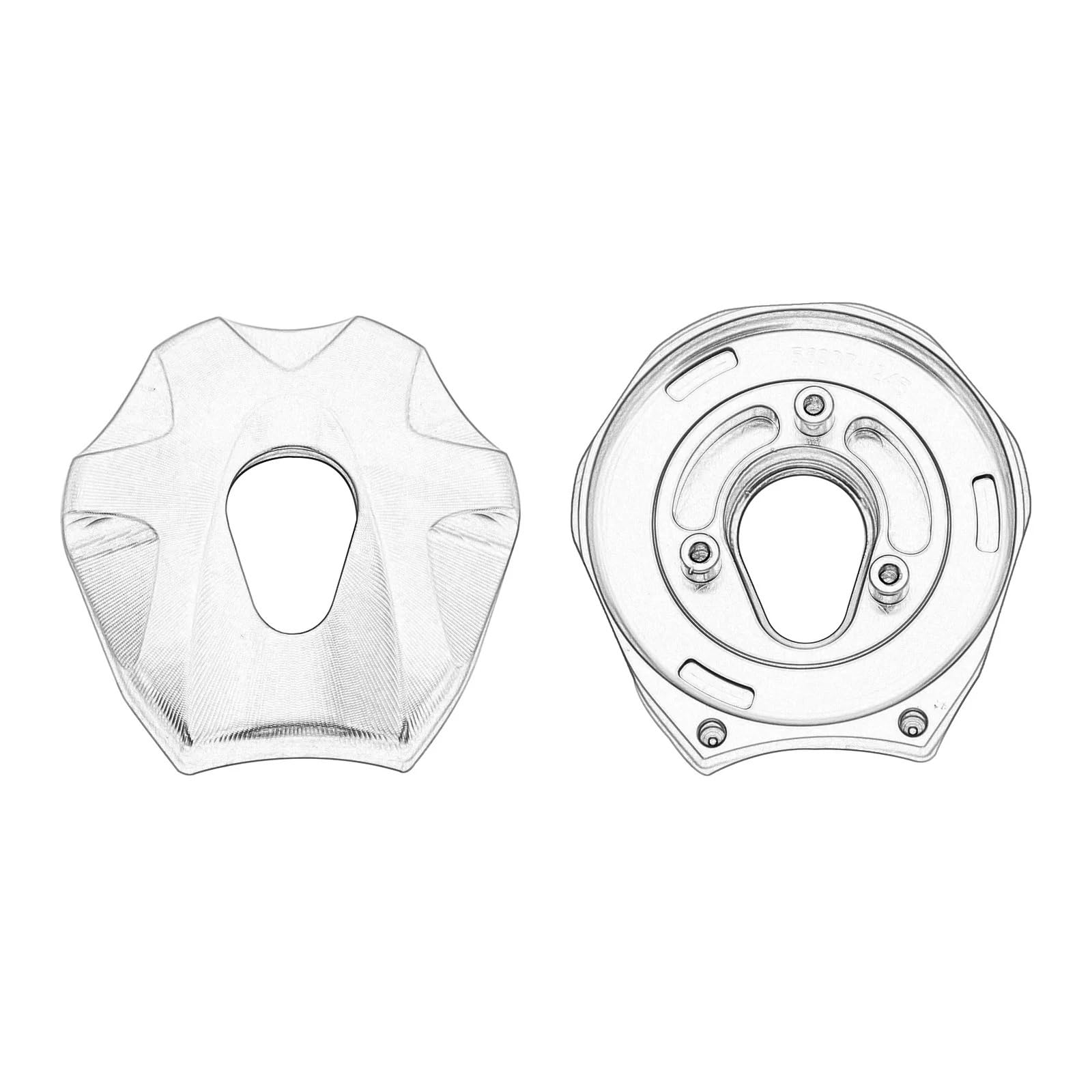 Bremsscheibenschutz Passend für GasGas MC MCF EC ECF 250 300 350 450. Passend für KT-M EXC EXCF XC XCF XCW. Tankdeckelschutzhülle. Bremsscheiben Abdeckungen(Blue)