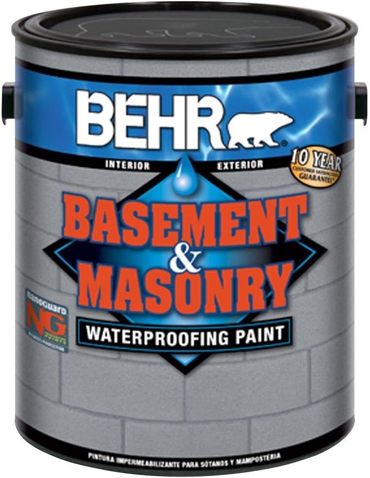 1-gal. #876 Basement Gray Basement and Masonry Waterproofer