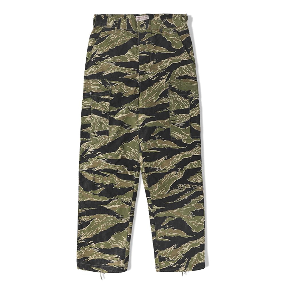 NON STOCK Ripstop Tiger Stripe Camo Trousers