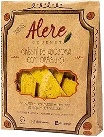 Biscoito Grissini de Abóbora com Orégano Sem Glúten Alere 50g