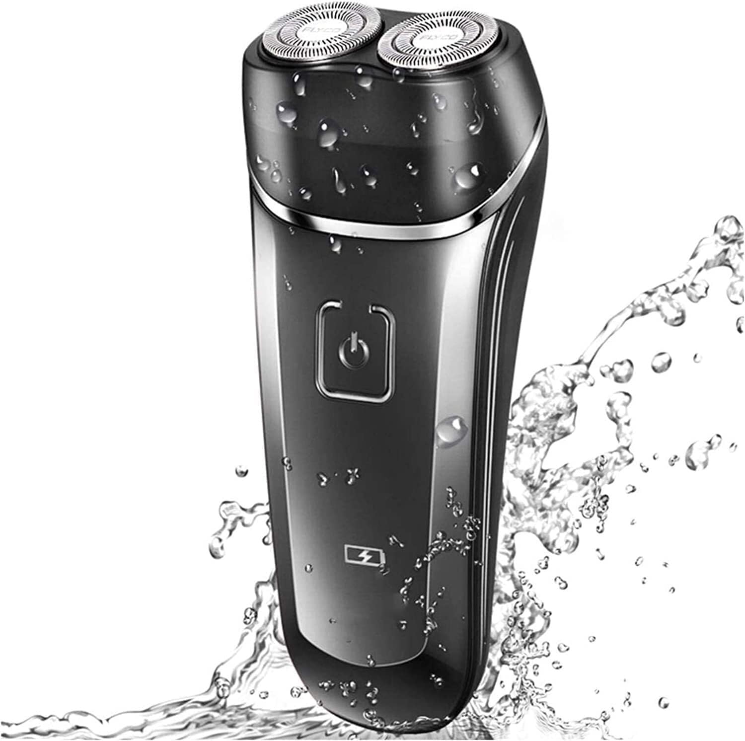 WEedsy Electric Shavers for Mens,Electric Razor Dry Wet Waterproof Mens Rotary Facial Shaver, Portable Face Shaver Cordless Travel USB Rechargeable Rotary Shaver