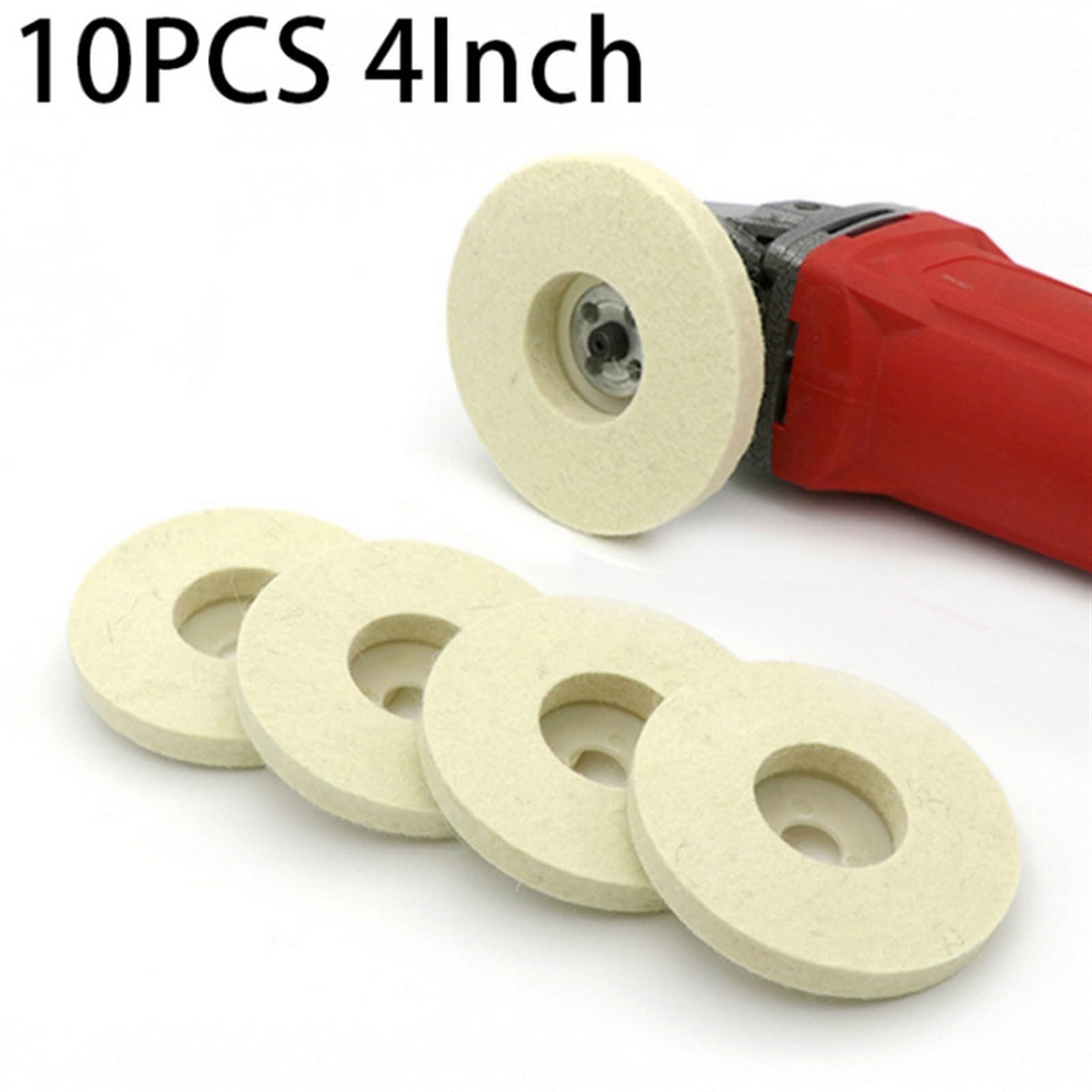 Tarcze Polerskie, Tarcze Listkowe Tarcze Polerskie Talerz Polerski Tarcza Szlifierska Akcesoria Do Szlifierek Kątowych Szlifierka Kątowa Feltowa Tarcza Polerska/1Pcs 150Mm
