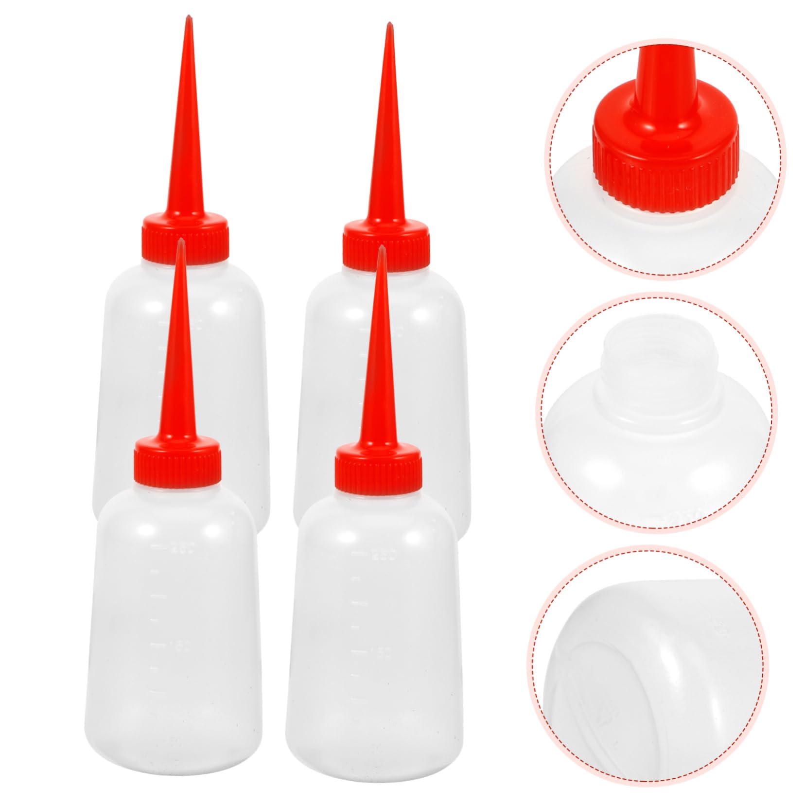 Levemolo 4pcs Automatic Watering Device Self Watering Planter Insert Self Plant Watering Devices Garden Supply Watering Plants Spikes Automatic Watering System Watering Spike Plant