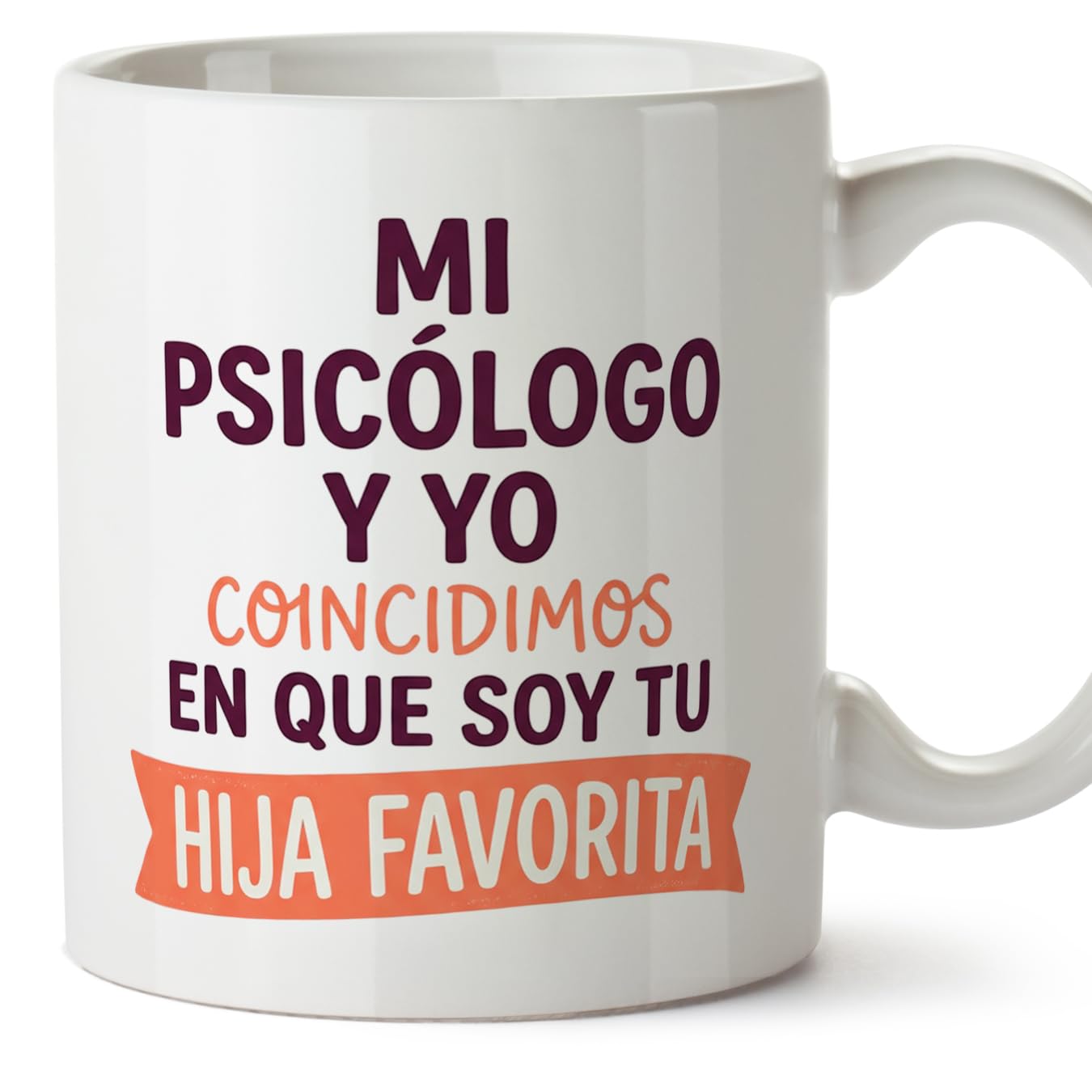 MUGFFINS Taza mamá con frase Para el mundo eres una madre pero para la familia eres el mundo en Español | regalo madre | 330 Ml 11 oz | Idea original para regalar | progenitores v1 — view 20