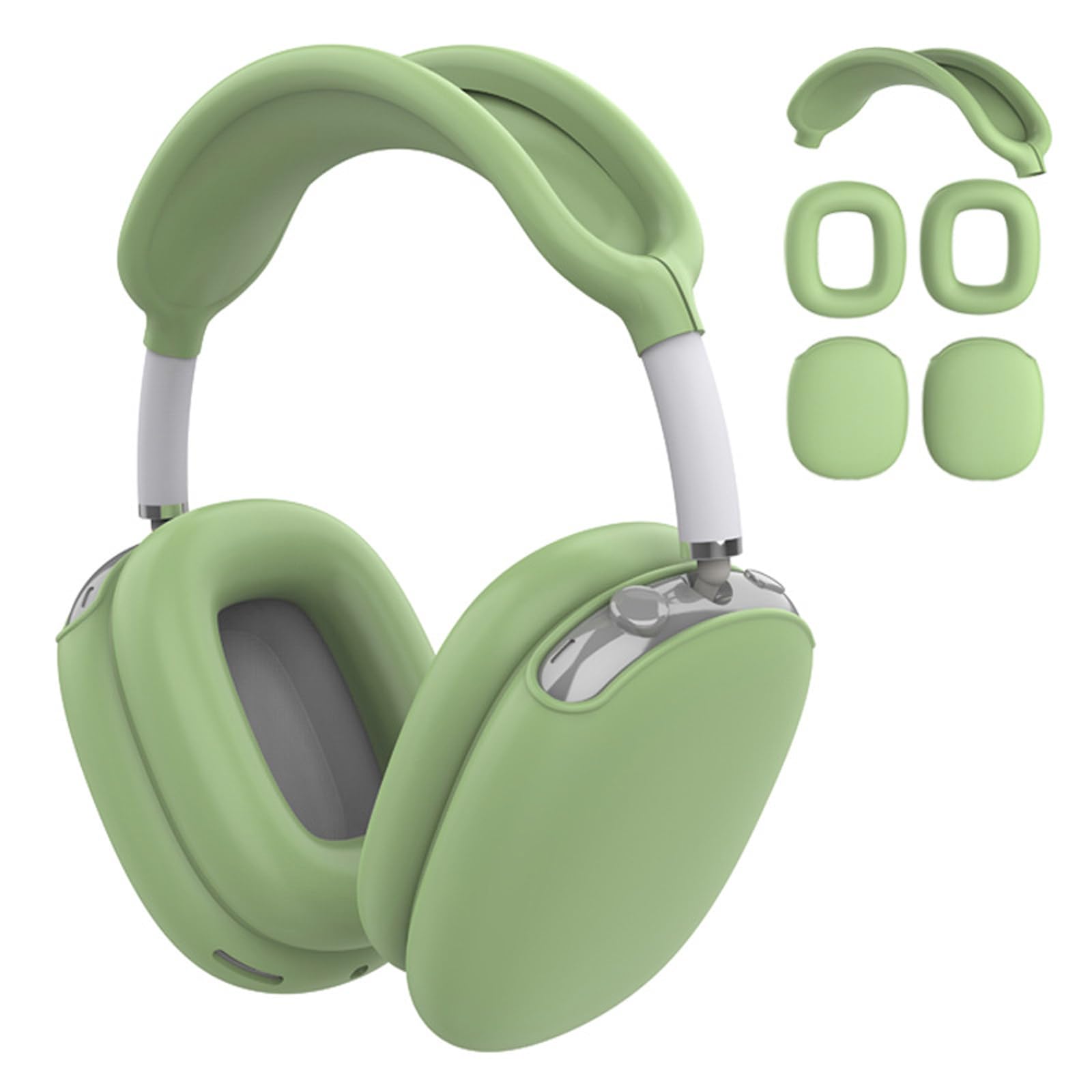 Tsophreniq Protective Sleeves for Headphones Featuring AntiScratch Materials Earpads Cover Headband Cover Sleeves Silicone Case