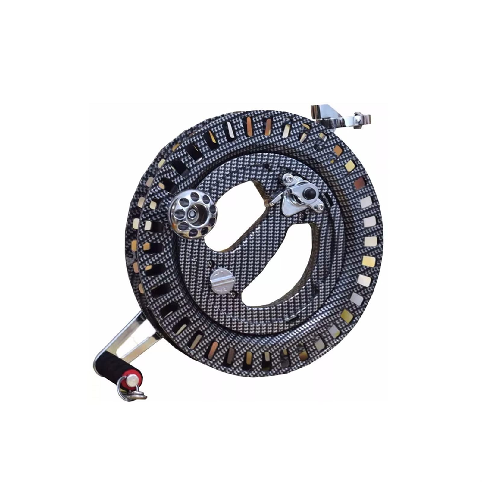 Carrete de cometas, enrollador de línea de cometas duradero, rueda de agarre de carrete de bobinado for niños y adultos, dispositivo de bloqueo seguro, accesorios profesionales for cometas al aire lib