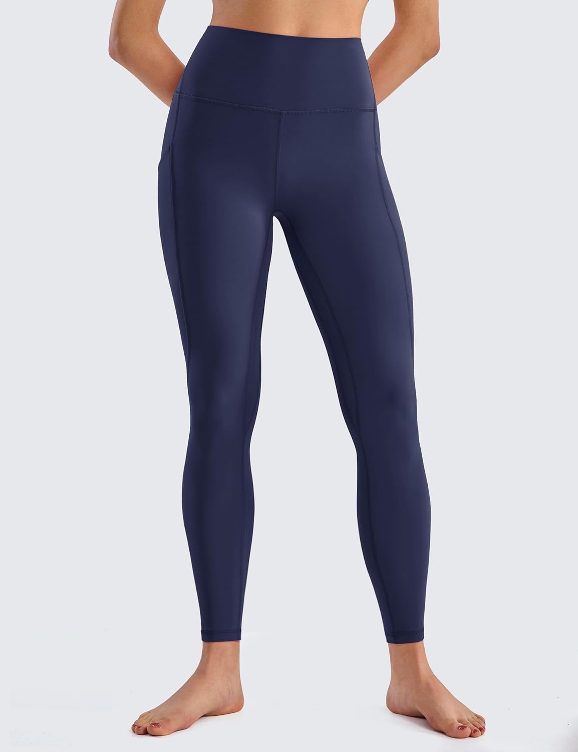 BAYDI Clouduxi Leggings with Pockets for Women,25" High Waist Tummy Control Workout Gym Yoga Pants