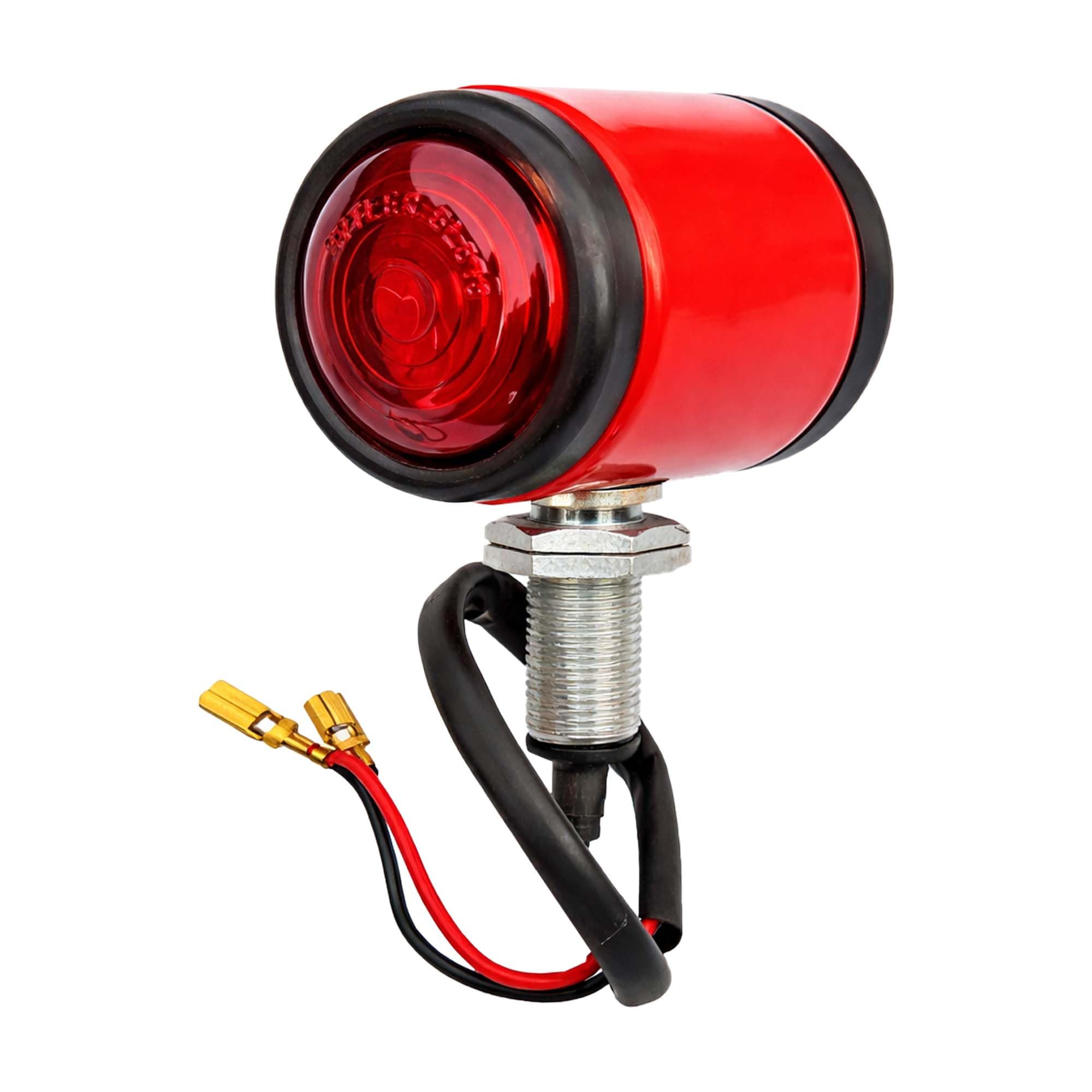 APSMOTIV Feux latéraux rouges avec ampoules 12 V compatibles pour David Brown séries 800, 700, 900 et 1200 | Massey Ferguson 35, 35X, 65, 765 | Éclairage de tracteur pour B250, B275, B414, B444