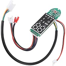 ANGGREK Electric Scooter Dashboard Circuit Board, Electric Scooter Parts Easy Replacement for 8.5-10in Electric Scooter