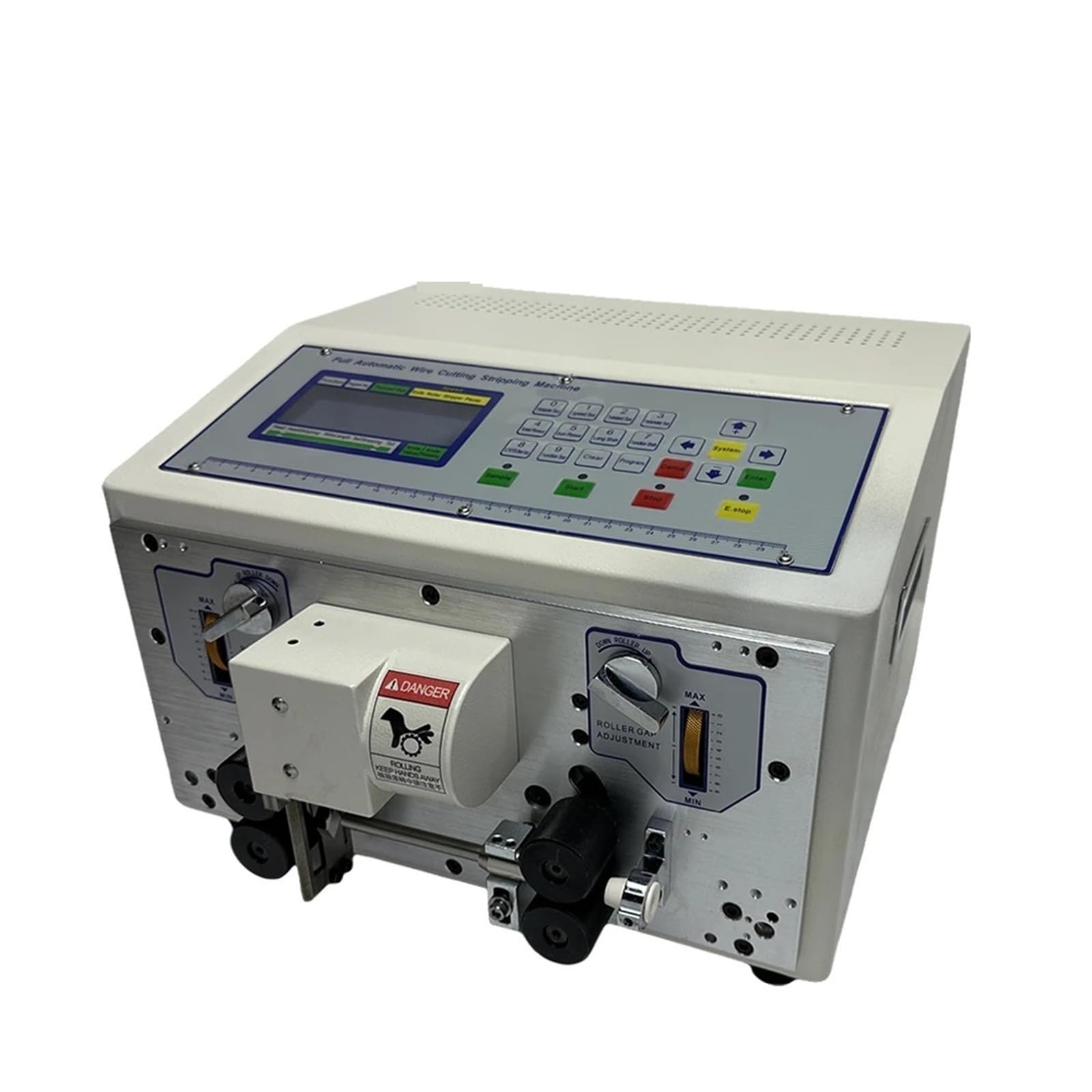 Wire Stripper Machine, Automatic Adjustable Wire Stripping Peeling Cutting Machine Cable Cutter Stripper