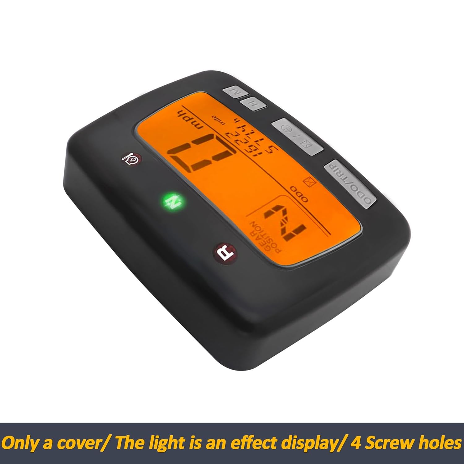 Speedometer Dash Upper Cover for Honda Rancher 350 TRX350FM TM TE (00-06), Foreman 450 TRX450S (98-01), Foreman Rubicon 500 TRX500FA (01-04) Replace #37201-HN0-A01 (Cover ONLY)