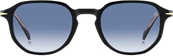 DB 1140/S Black/Blue Shaded 50/22/145 Men Sunglasses