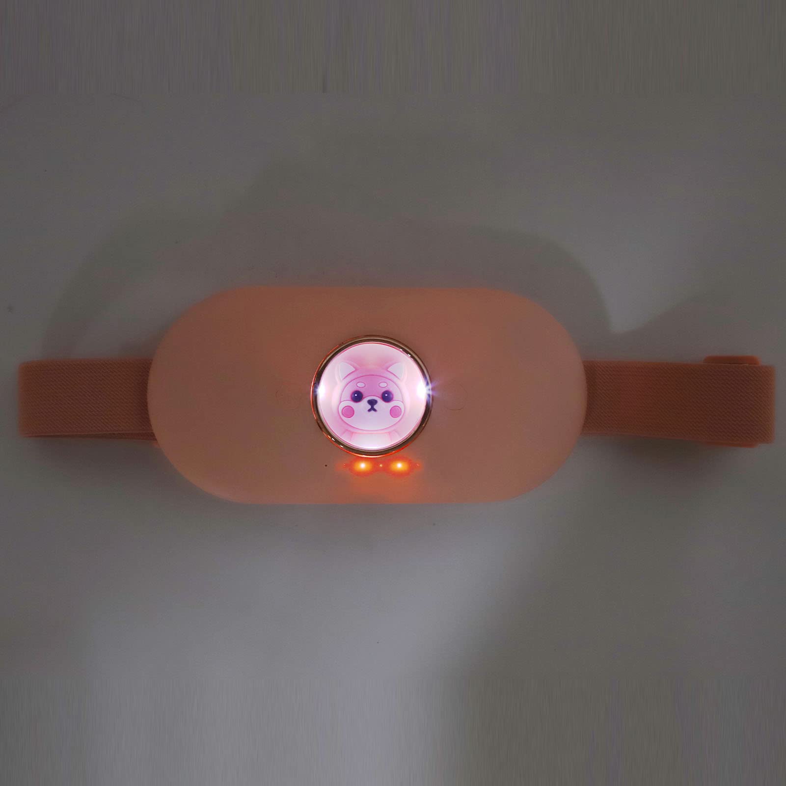 Almohadilla de Calefacción Menstrual, Calambres Menstruales Portátiles, Cinturón de Cintura Calentado, 3 Niveles de Calor y 4 Modos de Masaje de Vibración, Dispositivo de Alivio