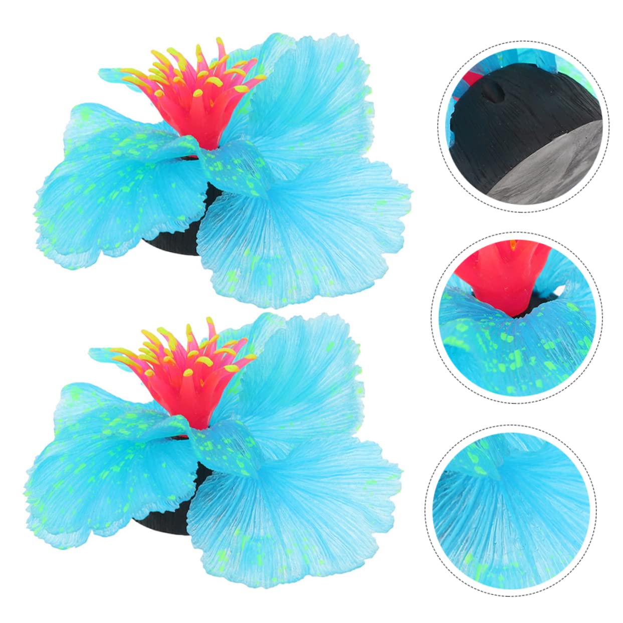 Yardwe 4stücke Aquarienpflanzen Dekoration Wasserpflanzen Für Fischbecken Langlebige Und Pflegeleichte Aquarienaccessoires
