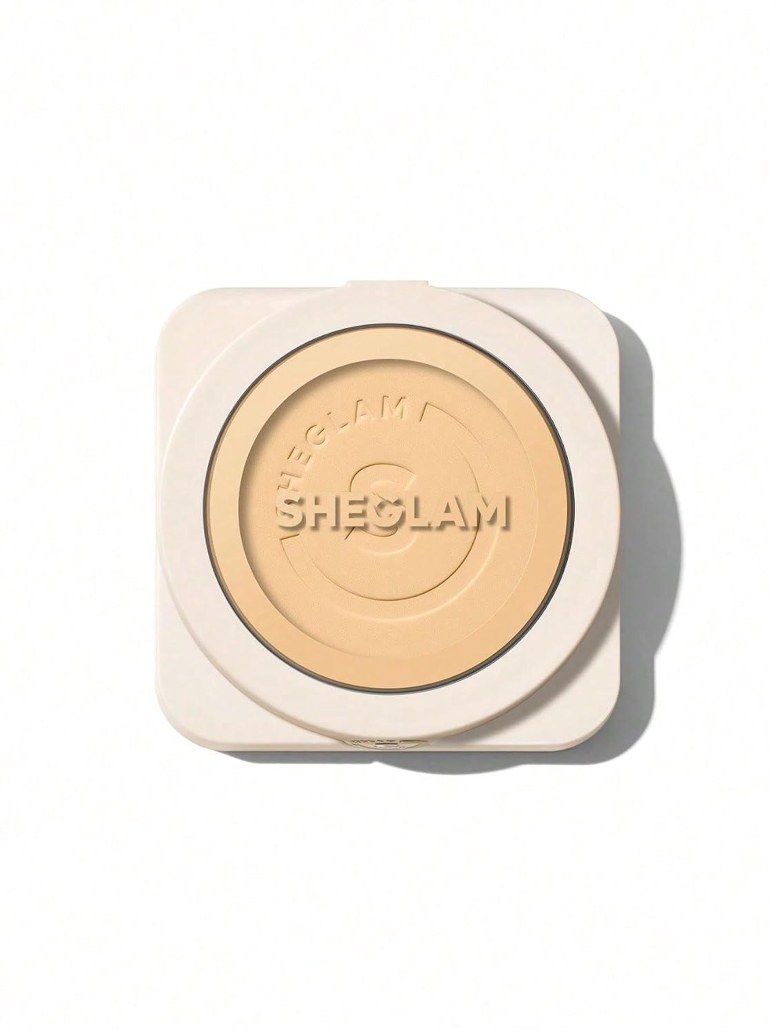 SHEGLAM SKin-Focus Full Coverage Powder Foundation Oil-Control Lightweight Face Pressed Powder Makeup-Linen