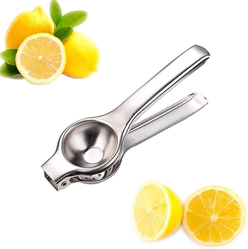 Exprimidor manual de limones, exprimidor de cítricos, herramienta de barra exprimidora de lima, prensa de frutas de mano resistente para naranja,
