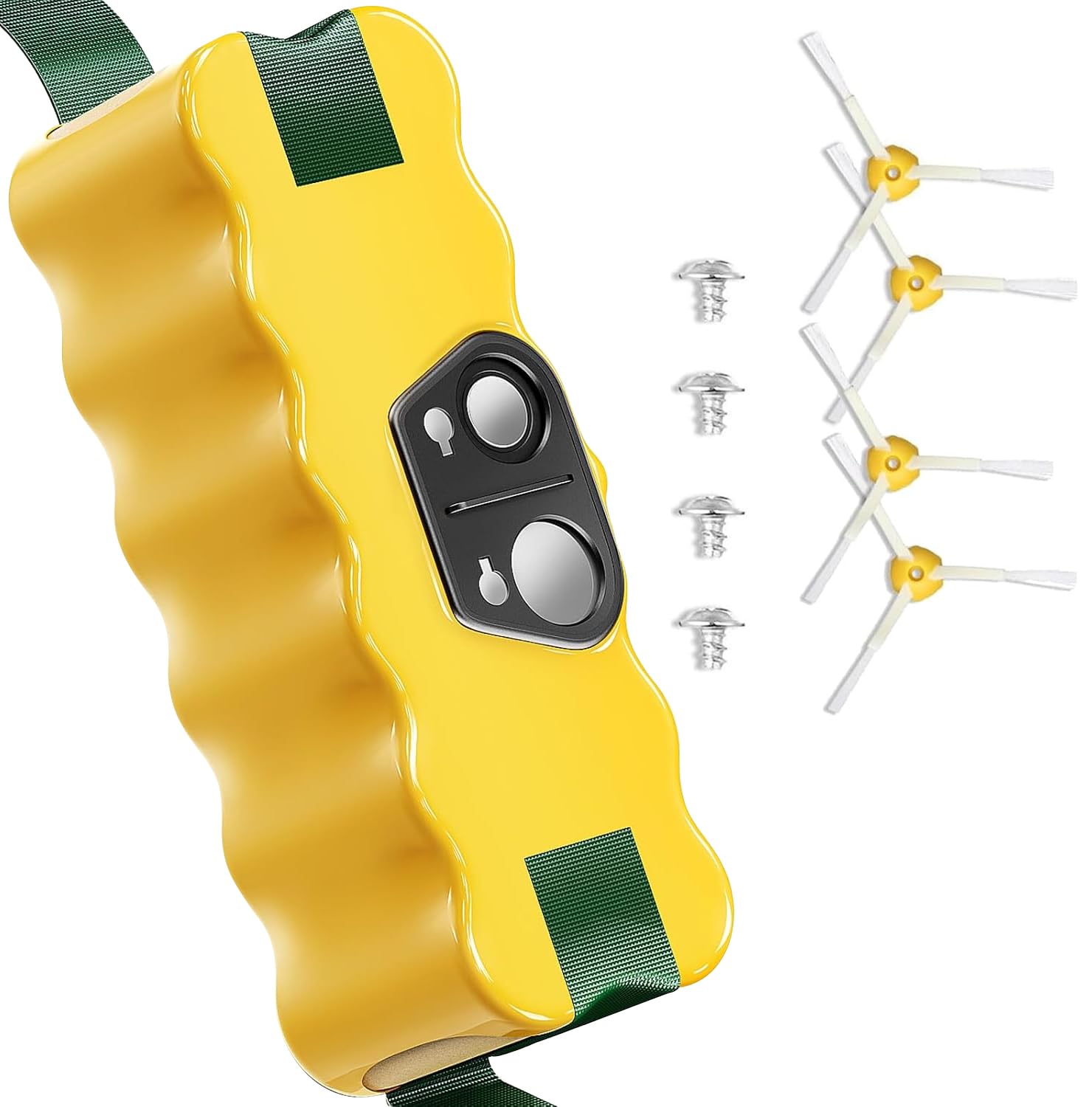 GGiking 5000mAh NI-MH Ersatzakku Akku für iRobot Roomba 500 600 700 Serie | 800 510 520 530 540 550 570 580 610 620 630 650 660 760 770 780 870 790 880, Upgrade14.4V Akku