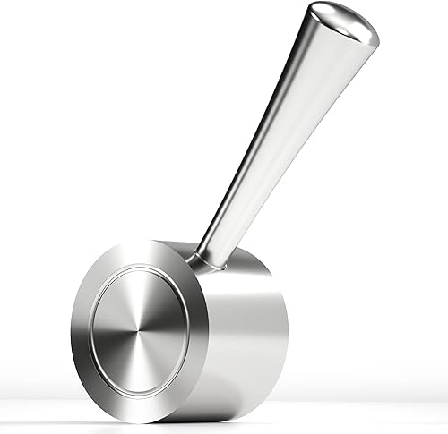 Palanca de vapor de repuesto para máquinas de café espresso Breville, se adapta al Barista Express, Infuser, Barista Pro, color plateado