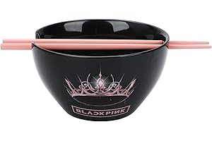 BLACKPINK - Ceramic Ramen Bowl and Plastic Chopsticks Set