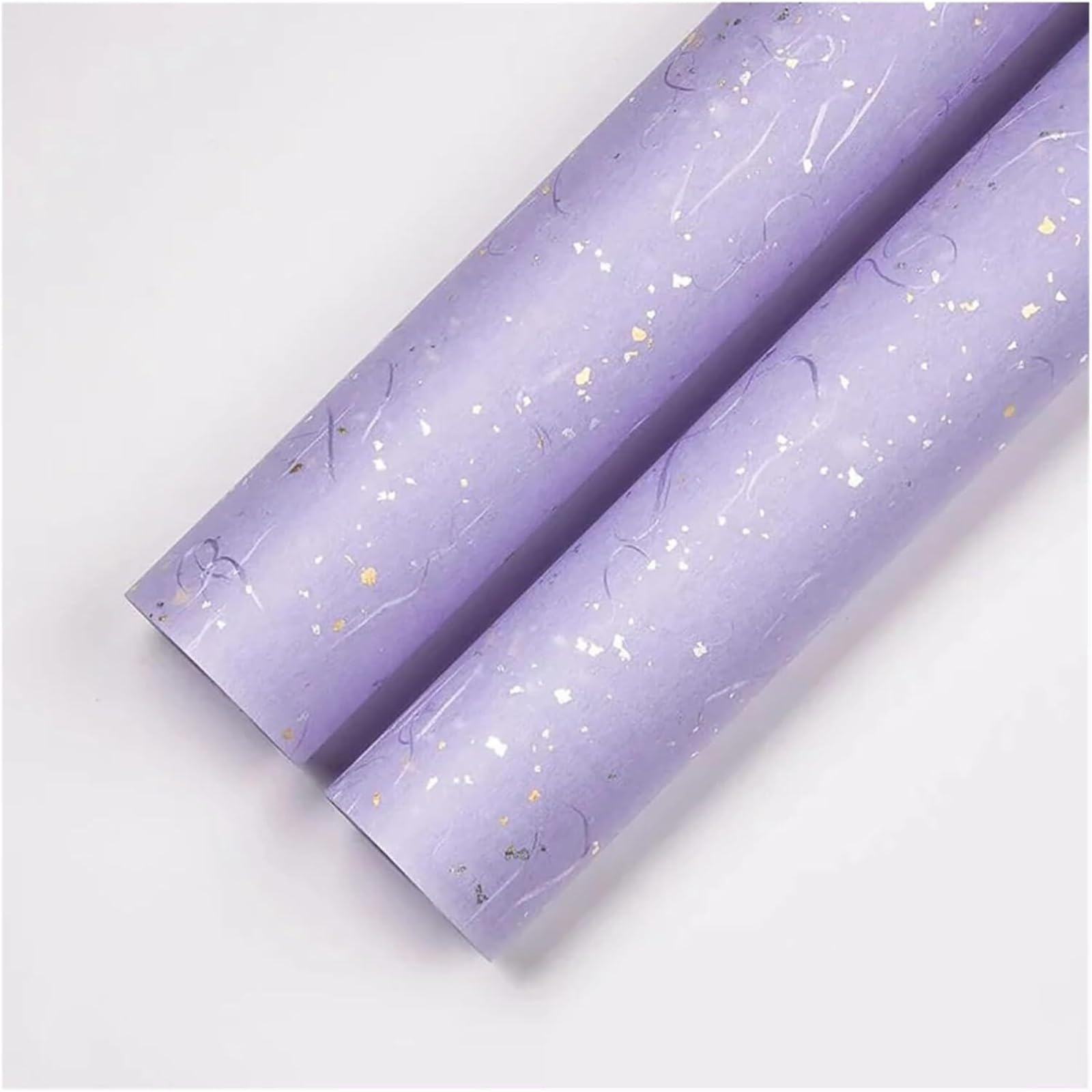 Papier do pakowania bukietów, Zestaw koreańskiego papieru do pakowania kwiatów DIY - 5 arkuszy*6 kolorów, złote/srebrne brokaty, do bukietów