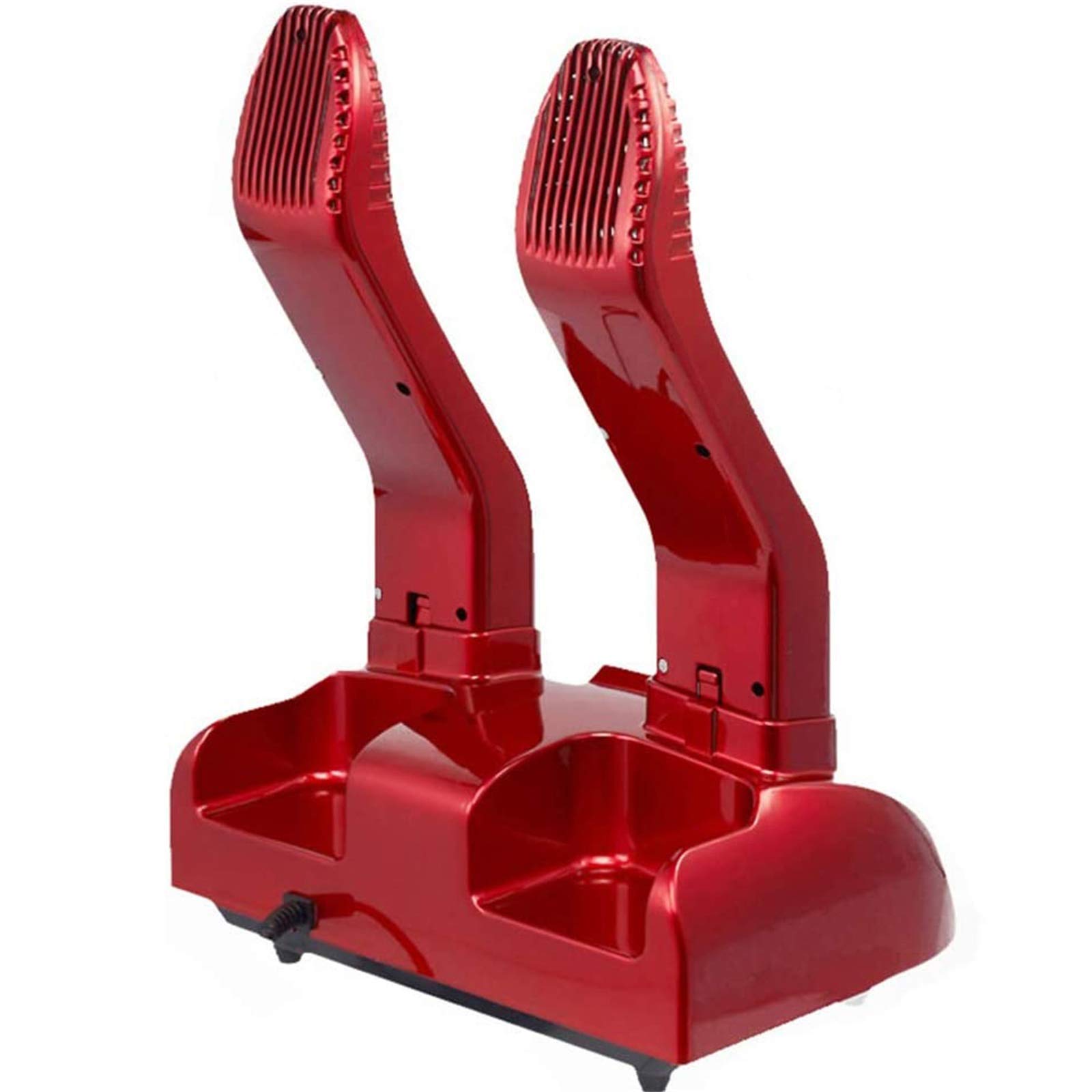 Asciugascarpe, asciuga Scarponi Timer Asciugatore per Guanti Scaldascarponi ad Aria forzata Portatile Regolabile Rack-Rosso Meccanico 29x22.5x41.5cm(11x9x16inch) (Rosso Meccanico)
