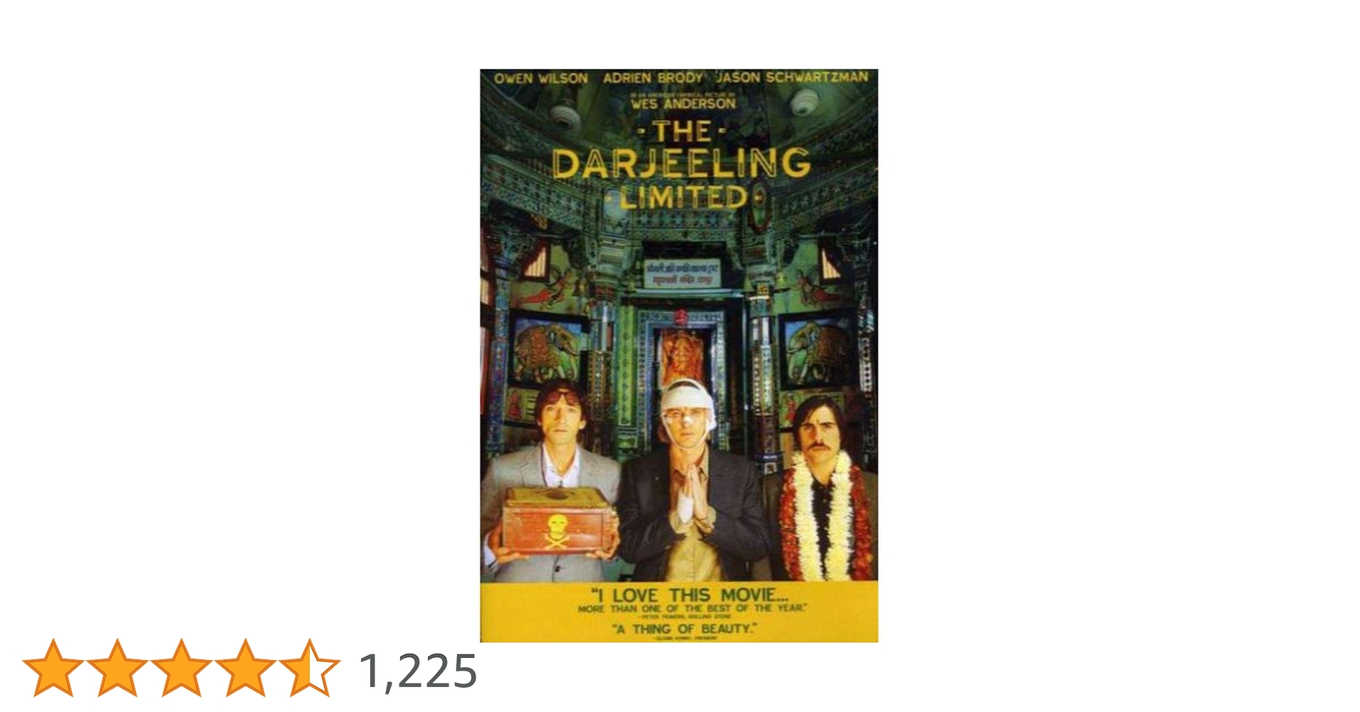 The Darjeeling Limited: Amazon.ca: Owen Wilson, Adrien Brody