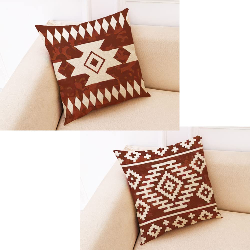 Amazon.co.jp: AYGCI クッションカバー 17.7 x 17.7インチ 装飾正方形