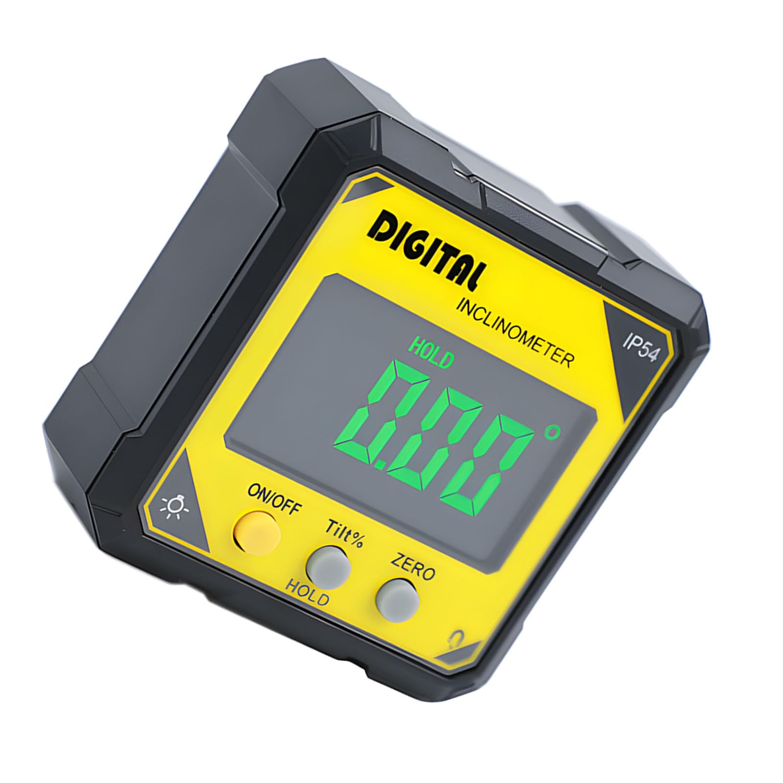 Angles Finder Tool Double Measurement Mode Auto Rotating Display Portable Leveling Instrument Digital Inclinometer