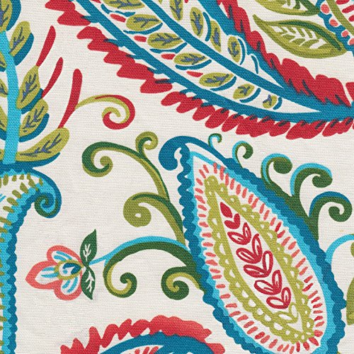 HomePop Parsons Classic Upholstered Accent Dining Chair, Set of 2, Colorful Paisley - Image 6