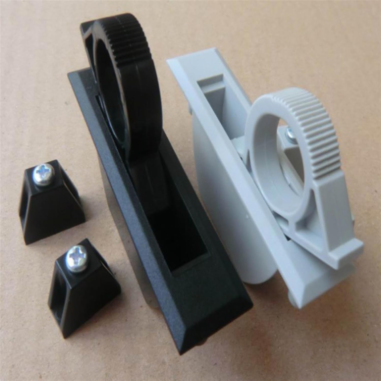 LS007 Rotating Hidden Handle Distribution Box Switch Cabinet Recessed Hidden Pull Handles 1Pcs(007-1)