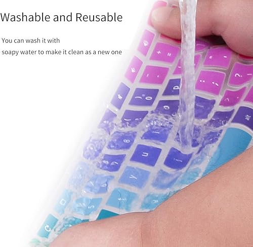 Miniatura 7 de Logitech K350 MK550 MK570 - Funda de teclado inalámbrico con ondas, color arcoíris