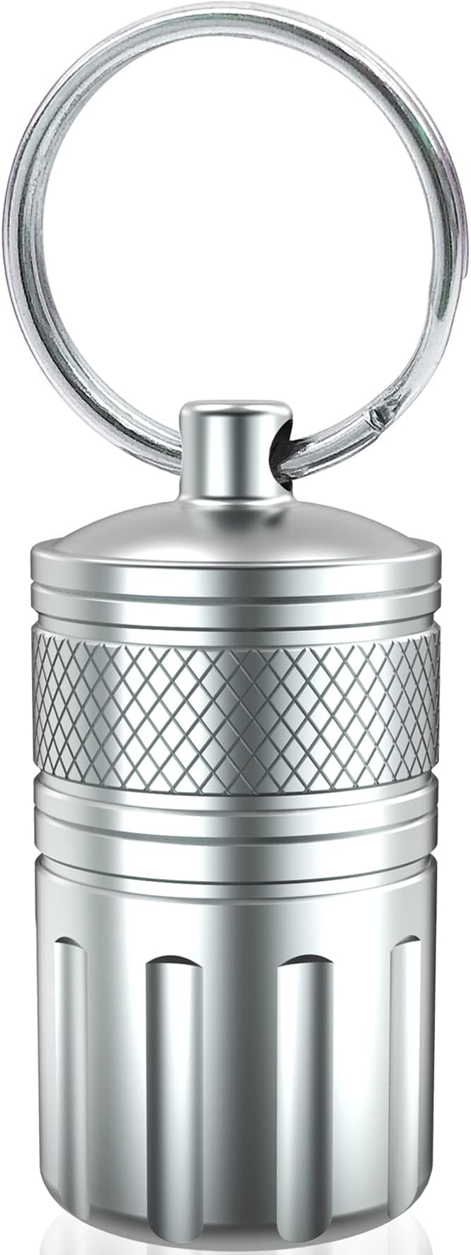 Pill Crusher & Cases, Medicine to Fine Powder, Stainless Steel Crushes Pills, Waterproof (Vitamin Crusher)