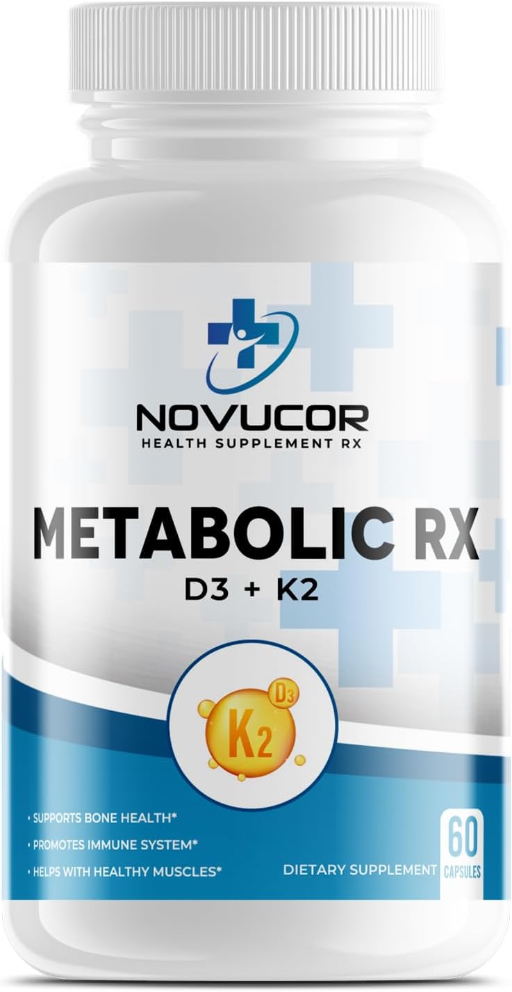 D3 + K2 Metabolic Series 60 Capsules