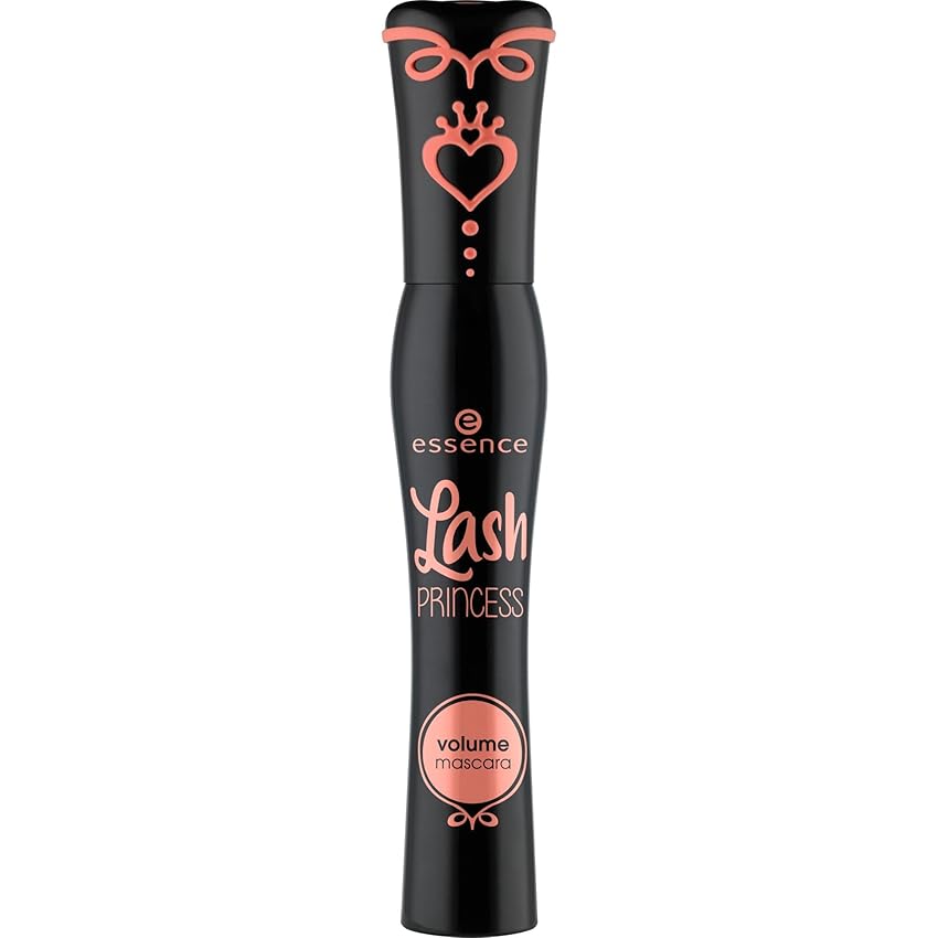 essence Lash PRINCESS Mascara Volume, Nero, Volumizzante, Definente, Allungante, Vegano, Senza Profumo, Confezione da 1 (Confezione da 1)
