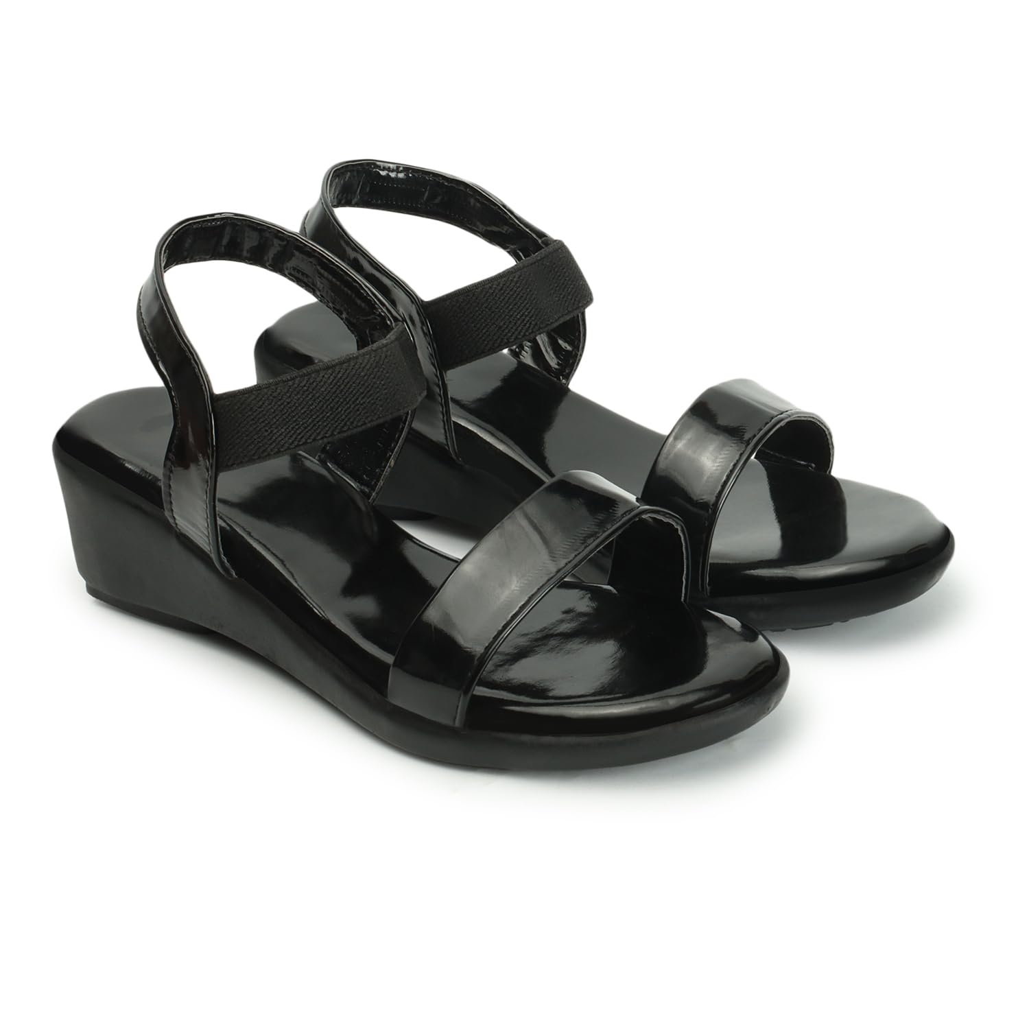 Glossy Wedge sandals for Women & Girl-image-17