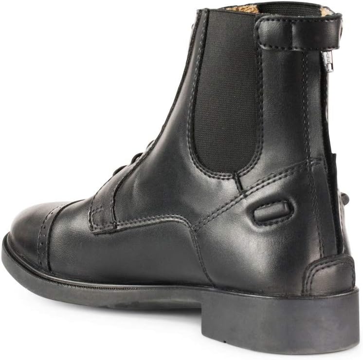 HORZE Kilkenny Paddock Boots - Black - US JR 12.5